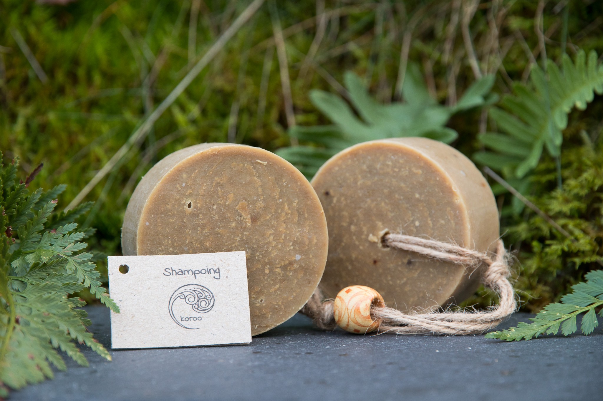 Shampoing solide ortie