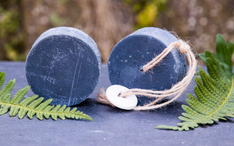 Shampoing solide indigo