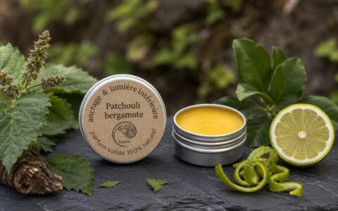 Parfum solide Patchouli bergamote